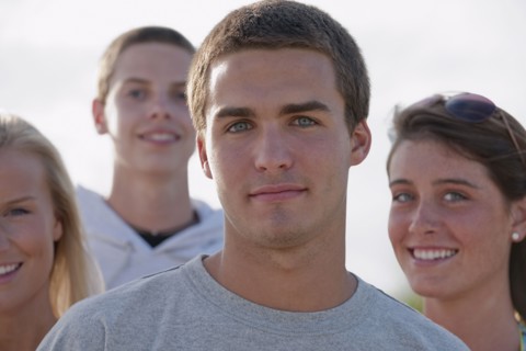 Group of teenagers