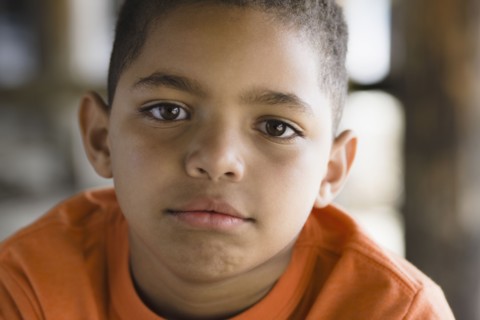 Portrait of young boy
