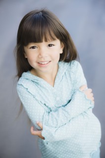 Portrait of young girl