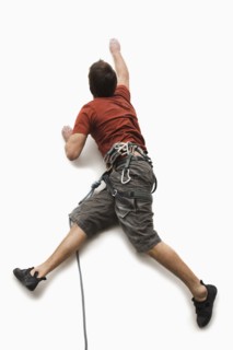Male climber