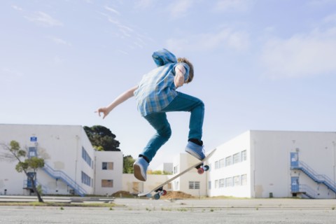 Skateboarding