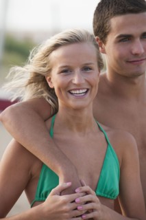 Couple at the beach