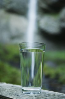 Glass of water