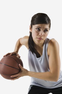 Female basketball player