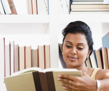 Woman reading