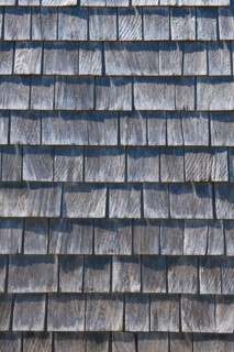 Shingle siding.