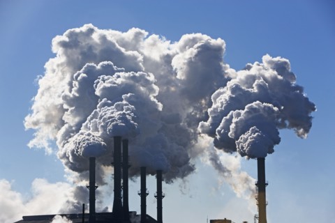 Smoke stacks. Photographer: fotog