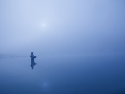 Fly fishing. Photographer: Mike Kemp