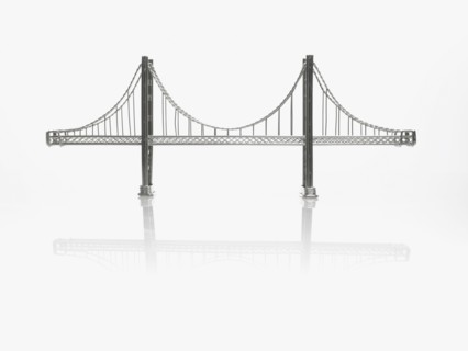 Suspension bridge. Photographer: David Arky