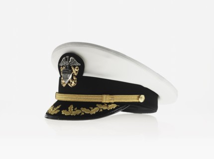 Naval Officer's hat. Photographer: David Arky