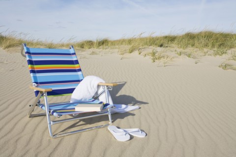 Beach chair. Photographer: Chris Hackett