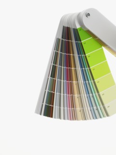 Paint samples. Photographer: David Arky