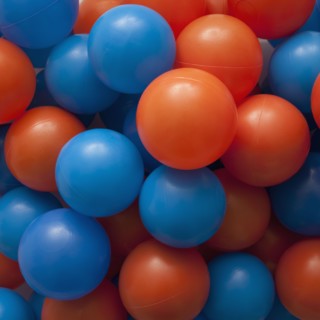 Red and orange balls. Photographer: Mike Kemp