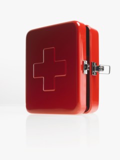 First aid kit. Photographer: David Arky