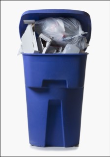 Recycling bin. Photographer: Mike Kemp