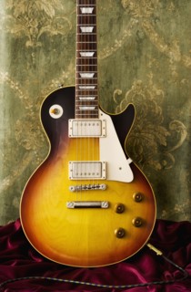 Electric guitar. Photographer: Joe Clark
