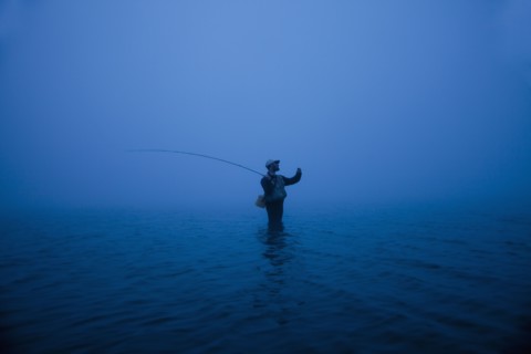 Fly fishing. Photographer: Mike Kemp