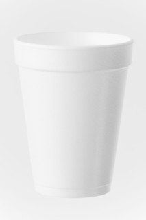 Foam cup. Photographer: Joe Clark