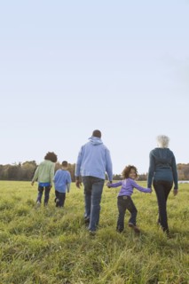 Family walk. Photographer: Pauline St.Denis