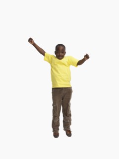 Boy jumping. Photographer: momentimages