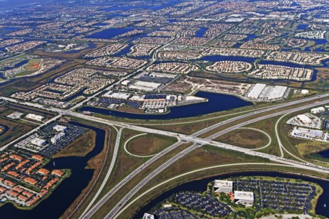 Aerial view of city. Photographer: fotog