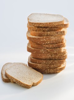 Whole wheat bread.