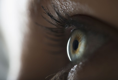 Woman's eye.