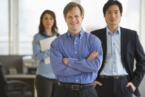 Business team.