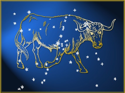 Taurus astrological sign.