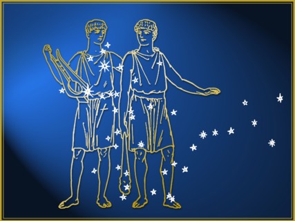 Gemini astrological sign.