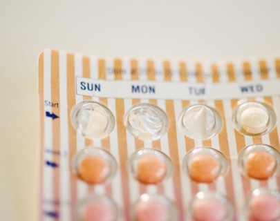 Birth control pills. Photographe : Jamie Grill