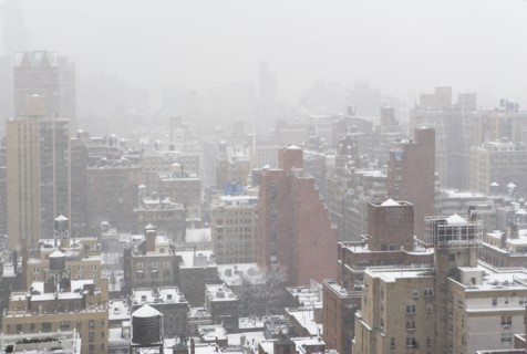 Cityscape in winter. Photographe : fotog