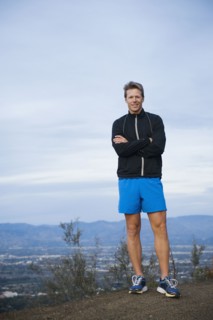 Portrait of trail runner.