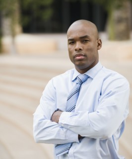 Portrait of a businessman.