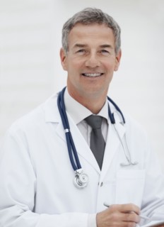 Portrait of a doctor. Photographe : momentimages