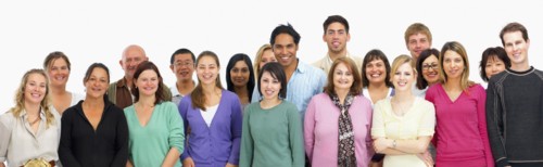 Group of people. Photographe : momentimages