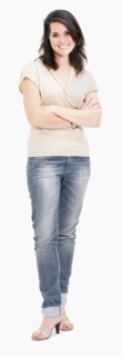 Portrait of a young woman. Photographe : momentimages