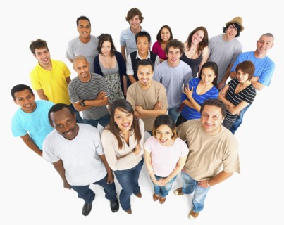Group of people. Photographe : momentimages