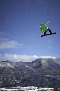 Snowboarder. Photographe : Shawn O'Connor