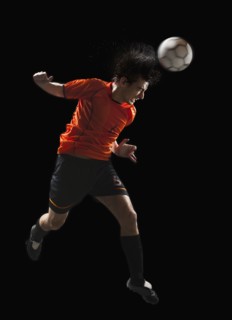 Soccer player. Photographe : Mike Kemp