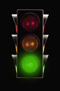 Traffic lights. Photographe : Mike Kemp