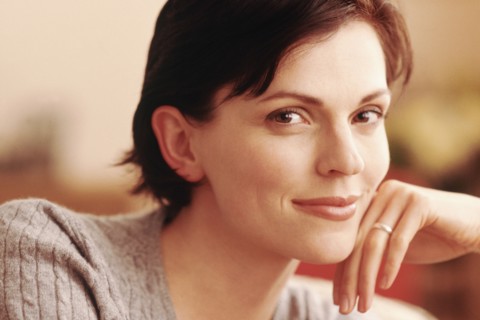 Portrait of a beautiful woman. Photographe : Rob Lewine