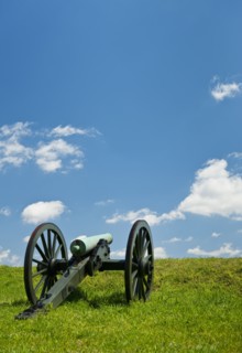 Cannon at Vicksburg National Military Park.
