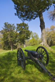 Cannon at Vicksburg National Military Park.