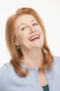 Happy red haired woman. Photo : K.Hatt