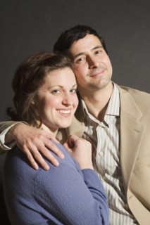 Portrait of a couple. Photo : Stewart Cohen