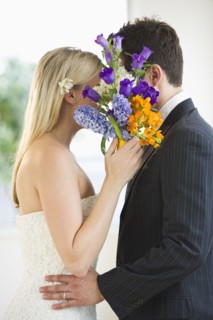 Bride and groom.