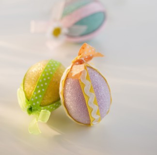 Decorated Easter eggs. Photo : Daniel Grill