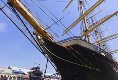 Ship at South Street seaport.