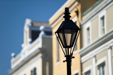 Lamp post.